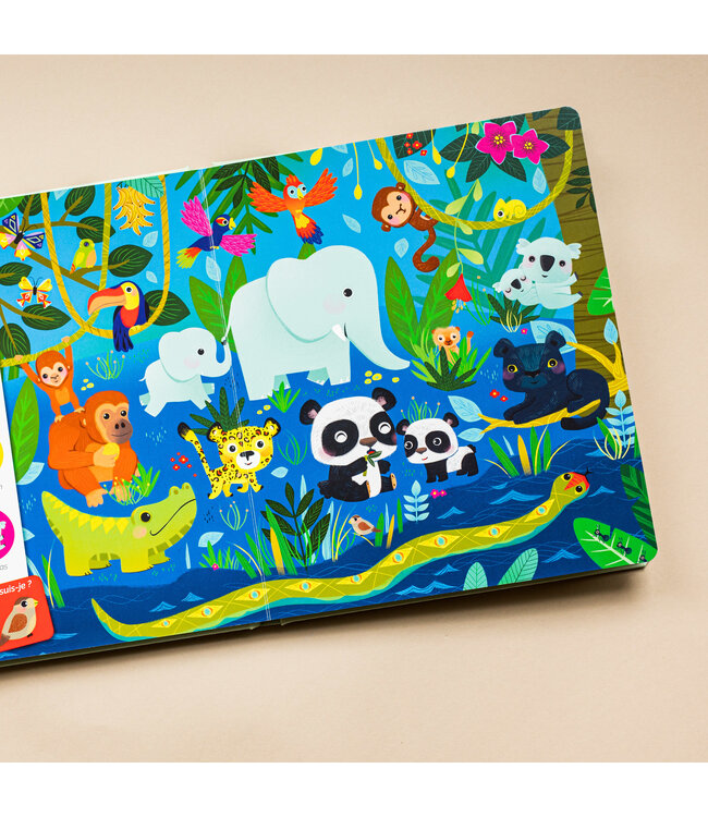 AUZOU CHERCHE ET TROUVE DES TOUT-PETITS - CHEZ LES ANIMAUX