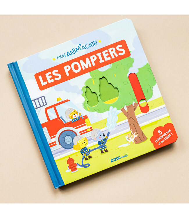 AUZOU MON ANIM'AGIER - LES POMPIERS
