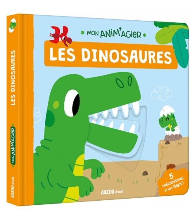 AUZOU MON ANIM'AGIER -  LES DINOSAURES