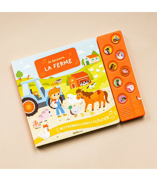 AUZOU MES 1ERS LIVRES À ÉCOUTER - JE DÉCOUVRE LA FERME
