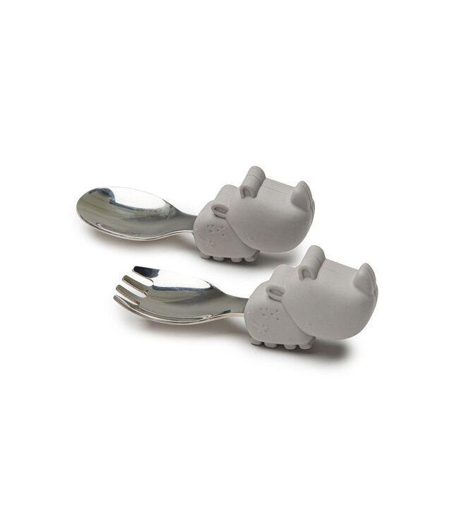LOULOU LOLLIPOP ENS. CUILLÈRE/FOURCHETTE - RHINO