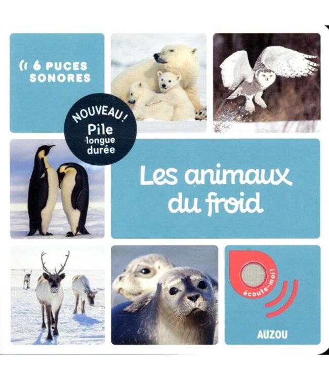 AUZOU MES 1ERS DOCS SONORES - LES ANIMAUX DU FROID