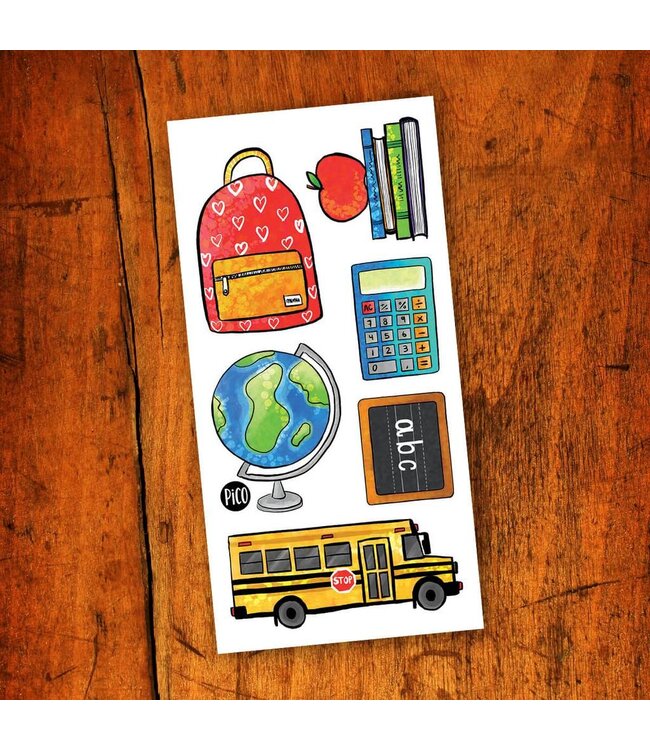 PiCO TATOO TATOUAGES TEMPORAIRES - APPRENDRE À L'ÉCOLE