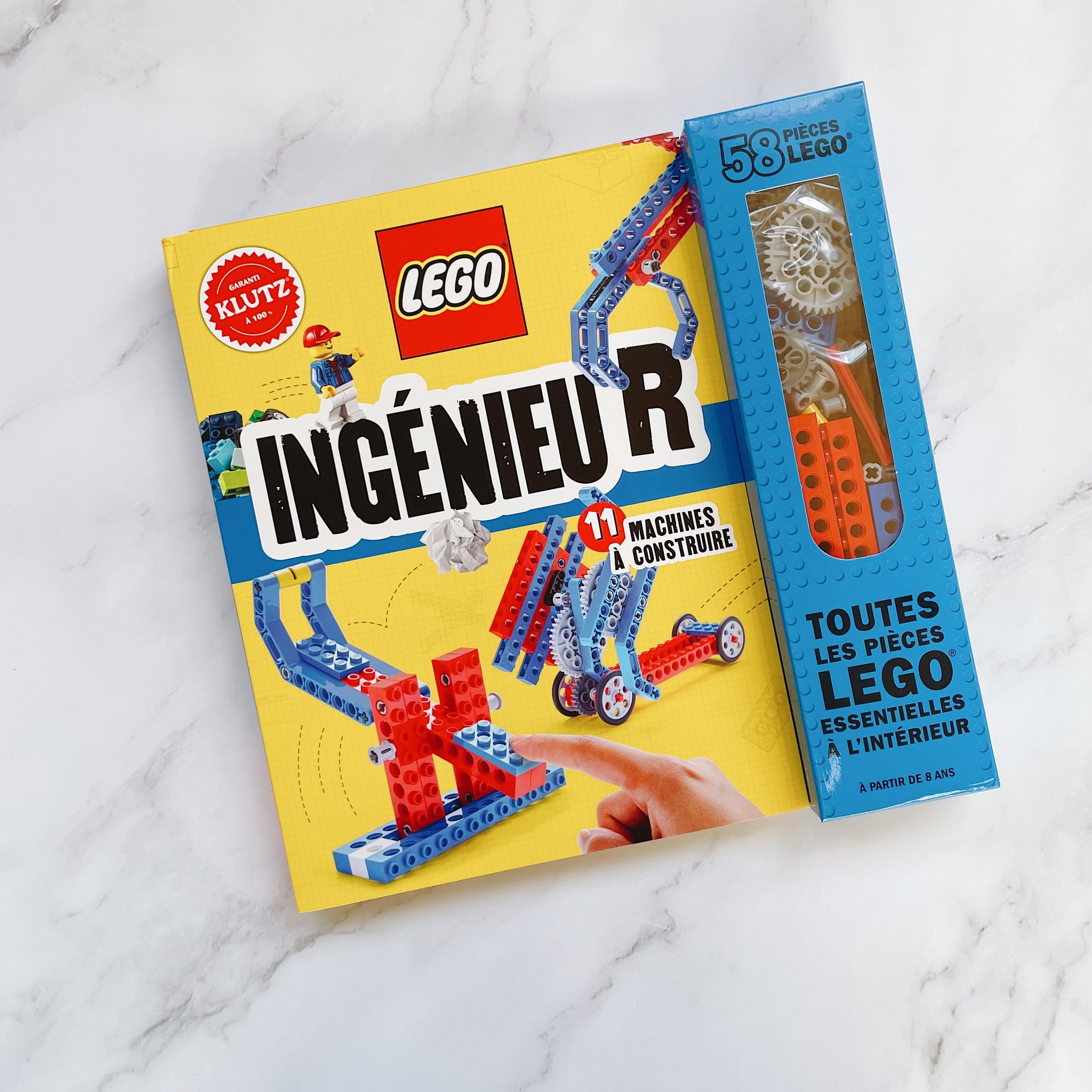 LIVRE LEGO - INGÉNIEUR - La Petite Penderie