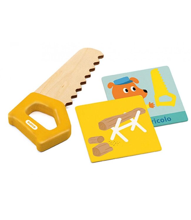 DJECO JOUET EN BOIS - SUPER BRICOLO
