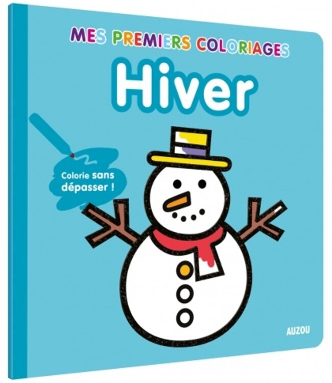 AUZOU MES PREMIERS COLORIAGES - HIVER