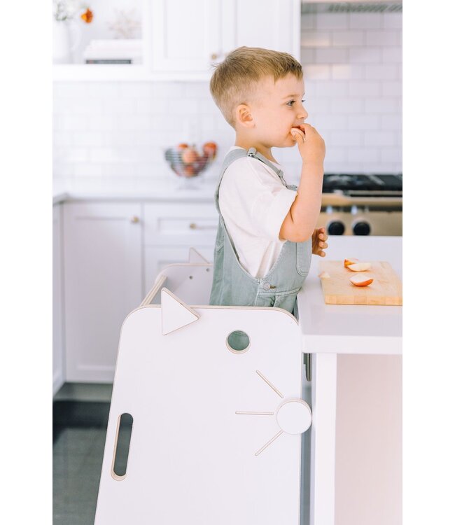 PETIT APPRENTI TOUR D'APPRENTISSAGE SIMONE - BLANC