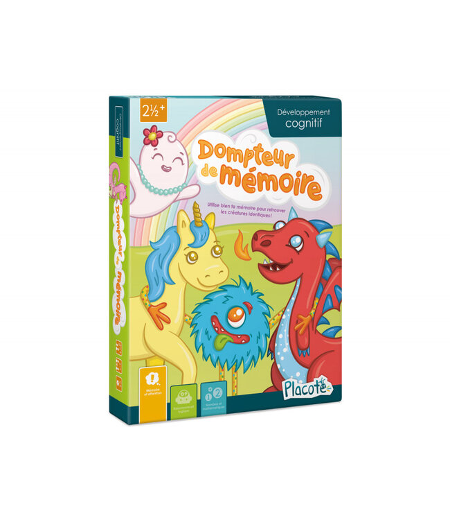 PLACOTE JEU ÉDUCATIF - LE DOMPTEUR DE MÉMOIRE