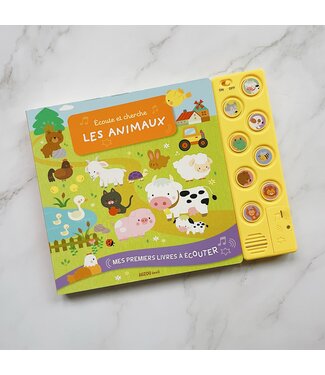 AUZOU MES 1ERS LIVRES À ÉCOUTER - ÉCOUTE ET CHERCHE : LES ANIMAUX