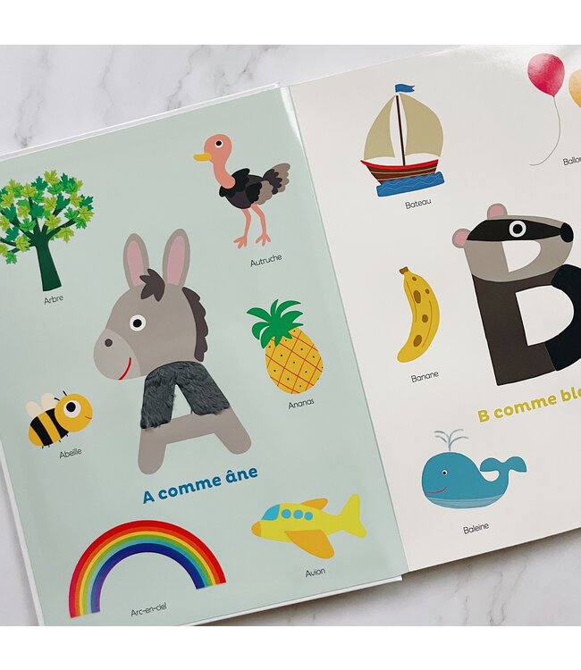 AUZOU LIVRE - MON PREMIER ABÉCÉDAIRE À TOUCHER