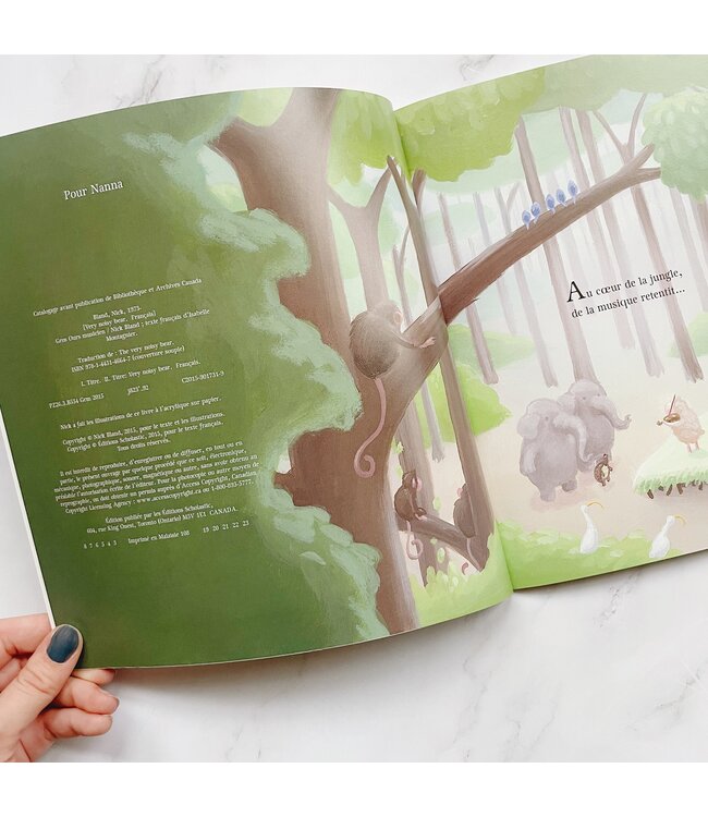 SCHOLASTIC LIVRE - GROS OURS MUSICIEN