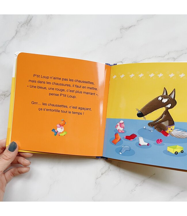 AUZOU LIVRE - P'TIT LOUP S'HABILLE TOUT SEUL