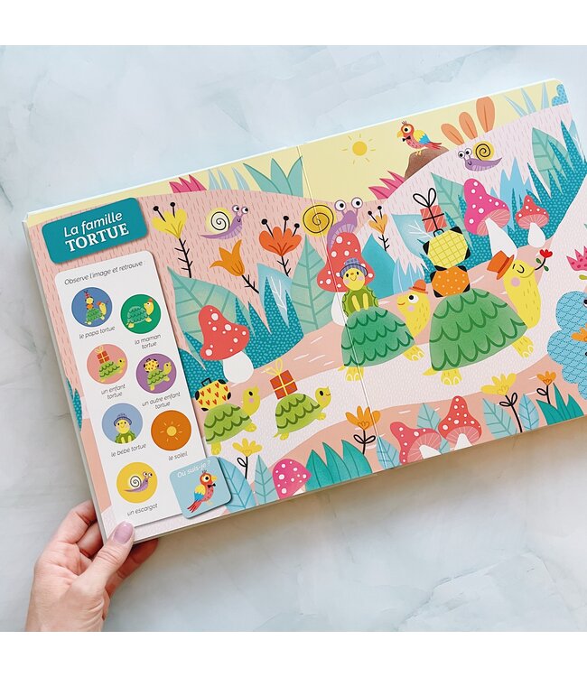 AUZOU CHERCHE ET TROUVE DES TOUT-PETITS  : DANS LES COMPTINES