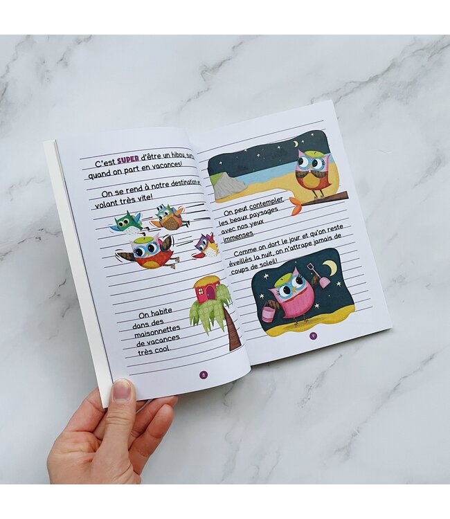 SCHOLASTIC LIVRE - HIBOU HEBDO : EVE À LA PLAGE