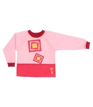 PASSE-PARTOUT TABLIER PASSE-CARREAU -  ROSE