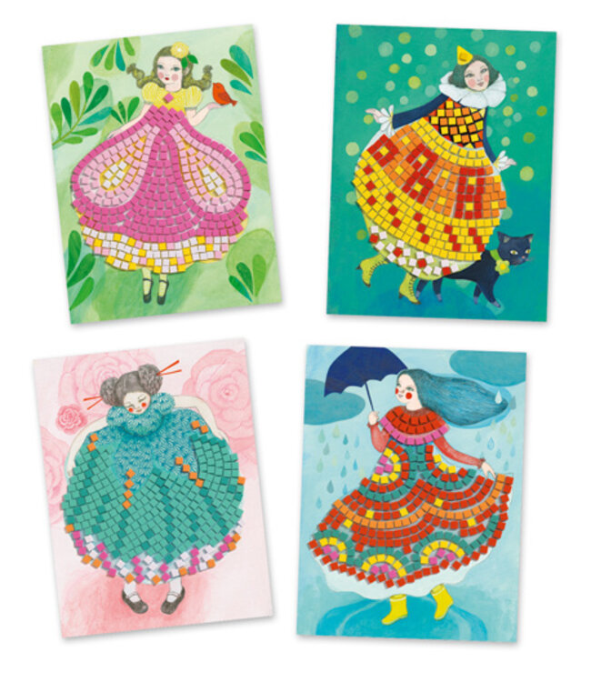 DJECO MOSAIQUE À CRÉER - UN AIR DE FÊTE