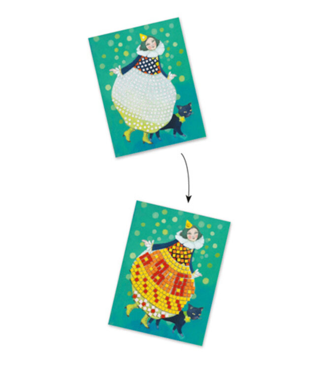 DJECO MOSAIQUE À CRÉER - UN AIR DE FÊTE