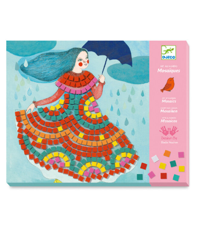 DJECO MOSAIQUE À CRÉER - UN AIR DE FÊTE