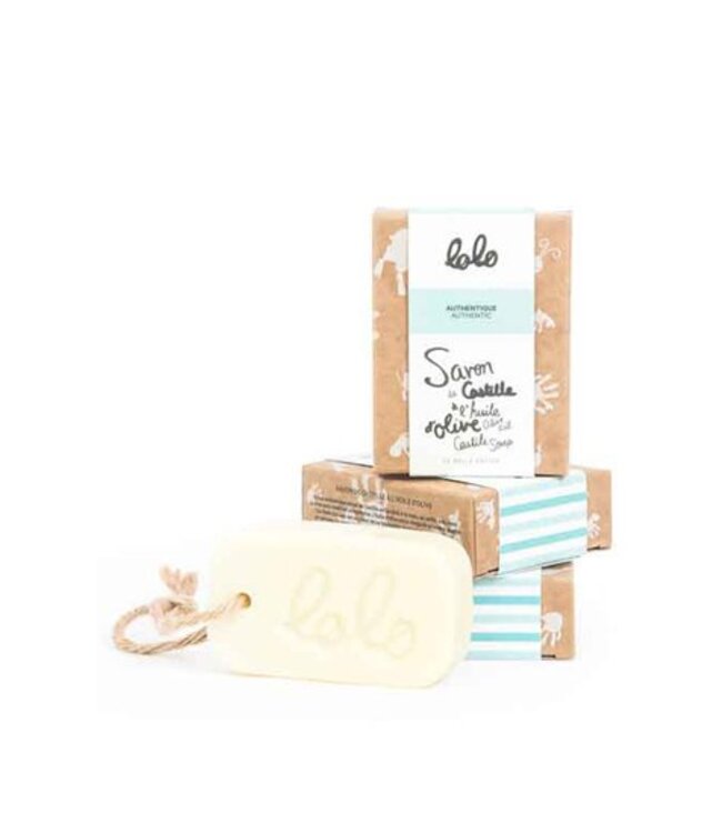 Lolo & Moi BARRE DE SAVON CASTILLE - AUTHENTIQUE