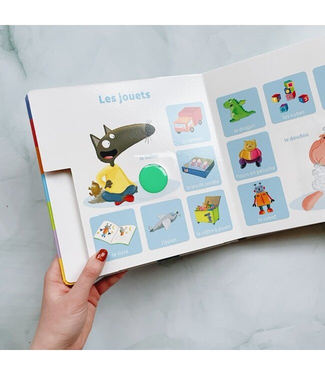 AUZOU MON PREMIER IMAGIER À TOUCHER - P'TIT LOUP