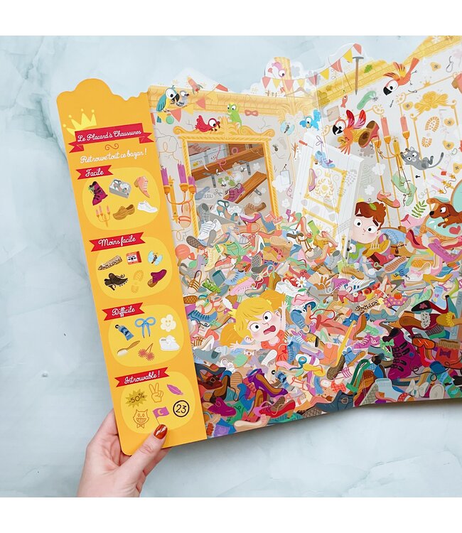 AUZOU CHERCHER ET TROUVE - LE PALAIS DE L'IMPÉRATRICE NICKELCHROME