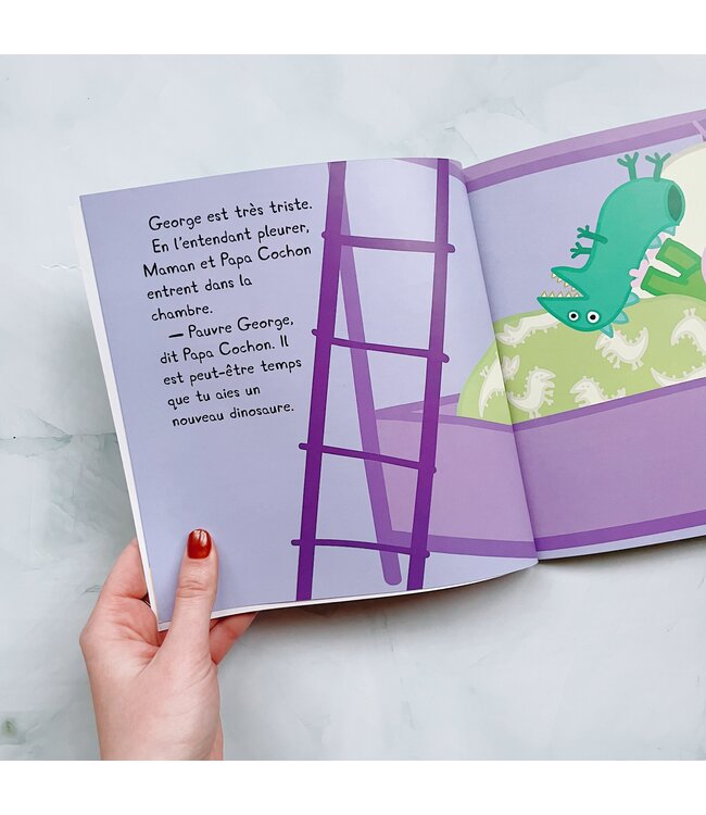 SCHOLASTIC LIVRE - PEPPA PIG : LE NOUVEAU DINOSAURE DE GEORGES