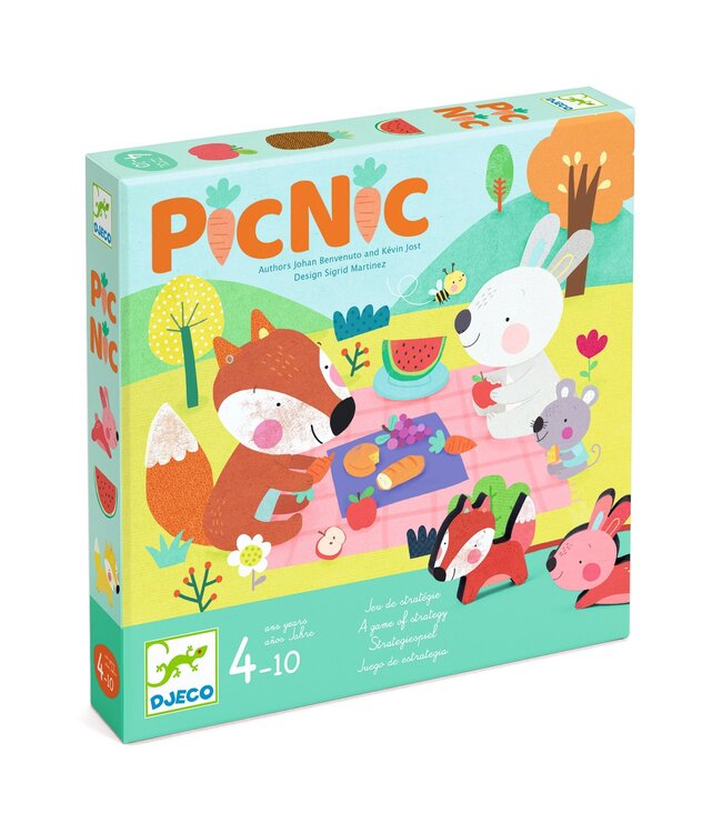 DJECO JEU DE SOCIÉTÉ - PICNIC
