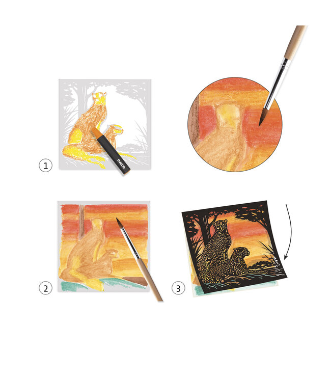 DJECO AQUARELLE - À CONTRE JOUR