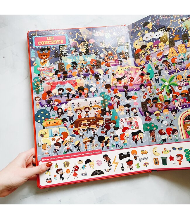 AUZOU CHERCHE ET TROUVE GÉANT : AU SPECTACLE !