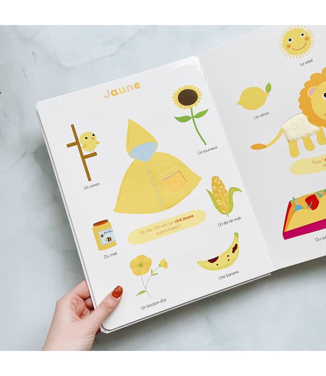 AUZOU LIVRE - MES PREMIÈRES COULEURS À TOUCHER