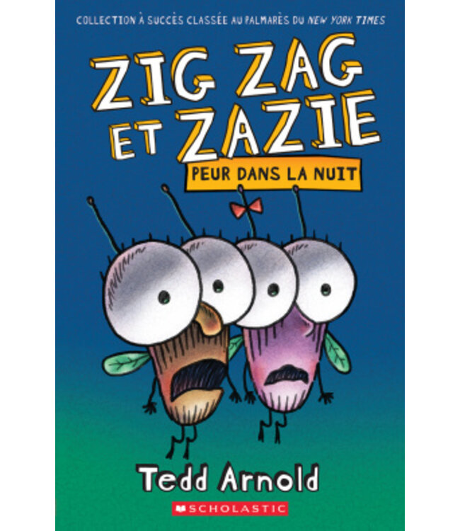 SCHOLASTIC LIVRE - ZIG ZAG ET ZAZIE : PEUR DANS LA NUIT