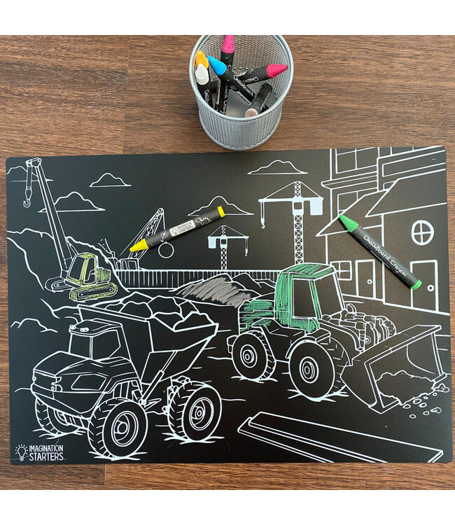 NAPPERON TABLEAU NOIR - CONSTRUCTION