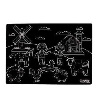 NAPPERON TABLEAU NOIR - FERME