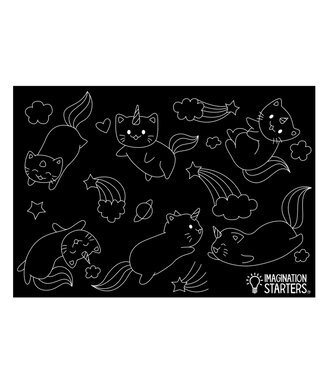 NAPPERON TABLEAU NOIR - CHALICORNES