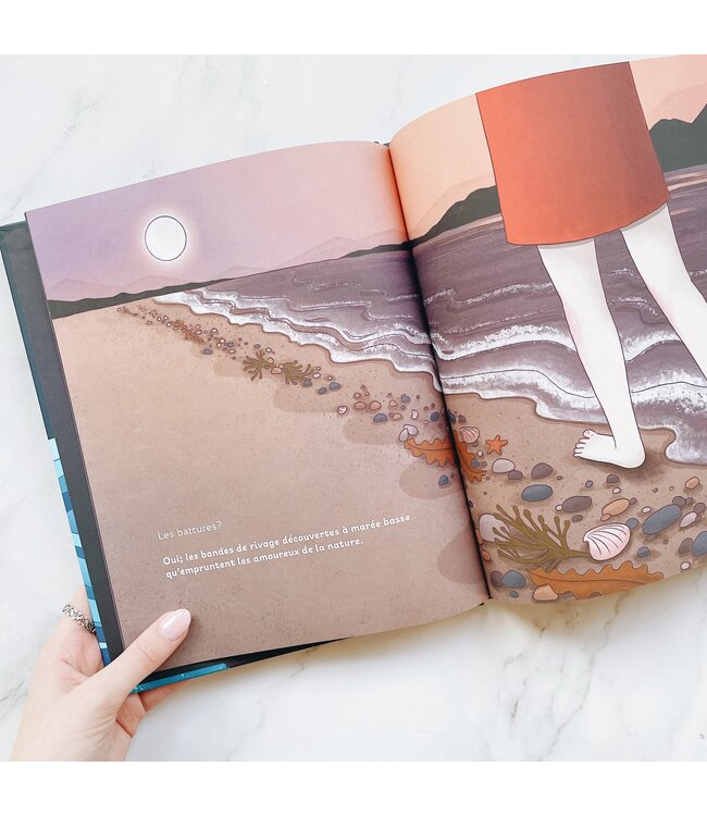 LIVRE - LA LUNE QUI NE VOULAIT PAS FAIRE DE VAGUES