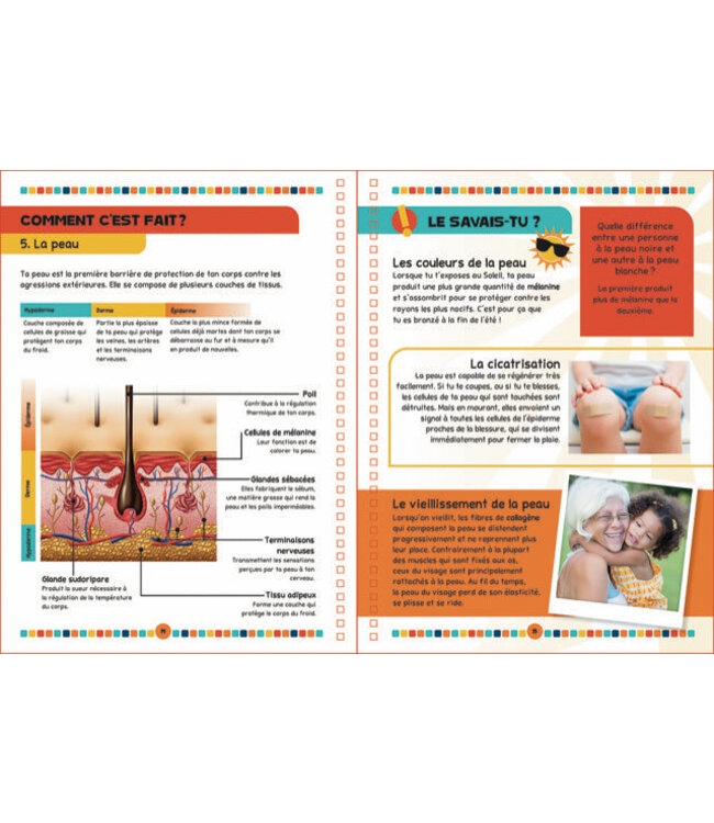 LIVRE - LE LIVRE DU CORPS HUMAIN