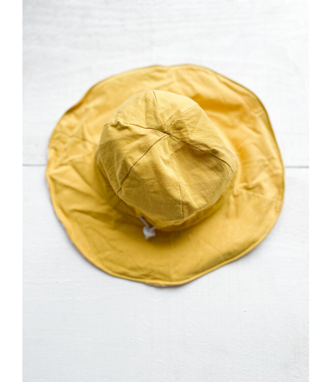 MINI BRETZEL CHAPEAU SUMMER - JAUNE