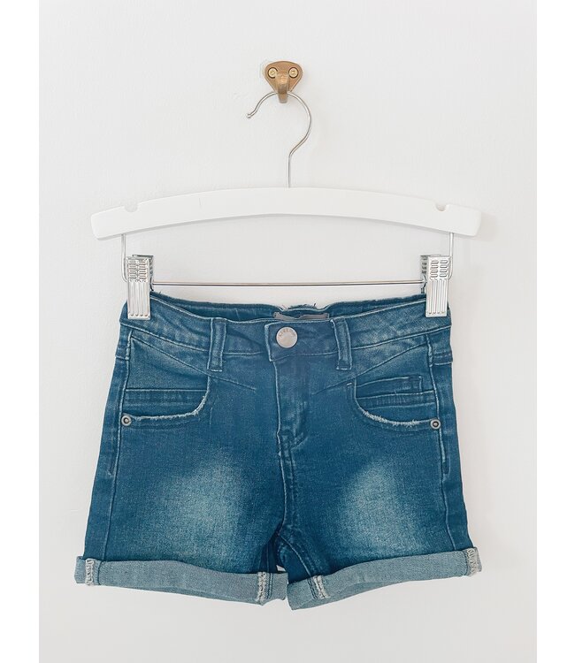 CREAMIE SHORT DENIM - DARK BLUE