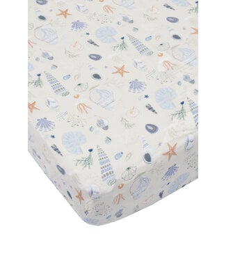 LOULOU LOLLIPOP DRAP CONTOUR BASSINETTE - COQUILLAGE
