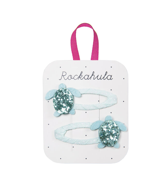 ROCKAHULA ENS. 2 BARRETTES - TOBY TURTLE