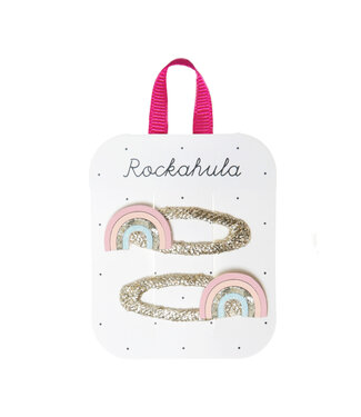 ROCKAHULA ENS. 2 BARRETTES - SORBET RAINBOW