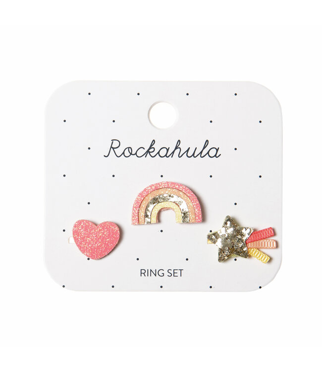 ROCKAHULA ENS. 3 BAGUES - MIAMI RAINBOW