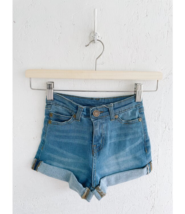 THE NEW SHORT DENIM - LIGHT BLUE WASHED