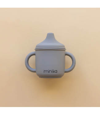 MINIKA VERRE À BEC EN SILICONE - STONE