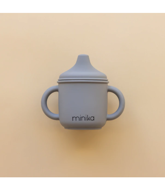 MINIKA VERRE À BEC EN SILICONE - STONE