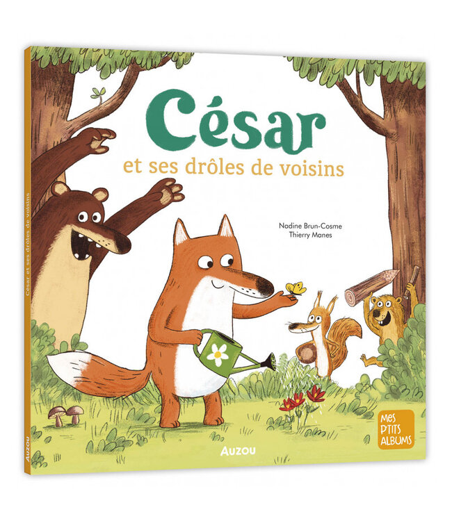 AUZOU LIVRE - CÉSAR ET SES DRÔLES DE VOISINS