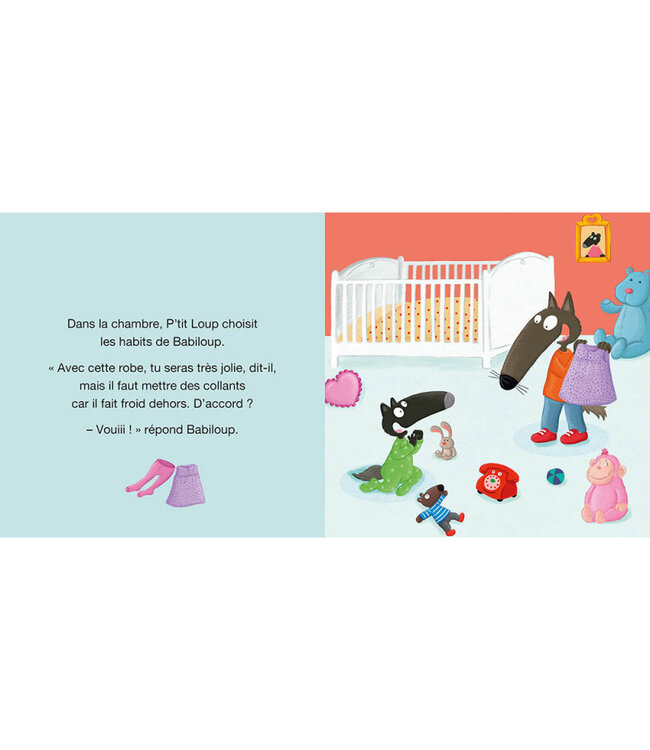 AUZOU LIVRE - P'TIT LOUP AIME SA PETITE SOEUR