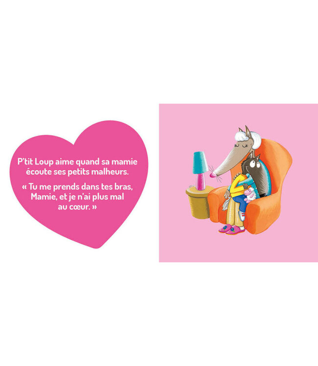 AUZOU LIVRE - P'TIT LOUP AIME SA MAMIE