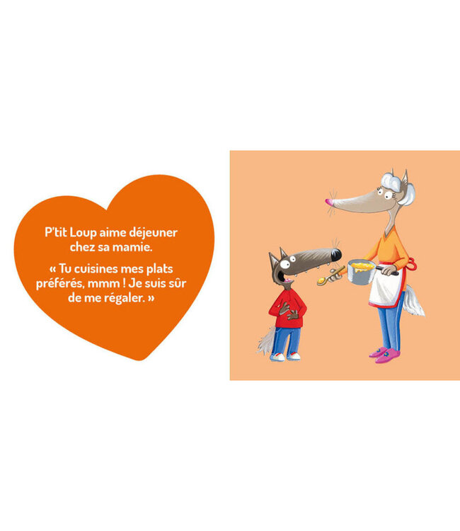 AUZOU LIVRE - P'TIT LOUP AIME SA MAMIE