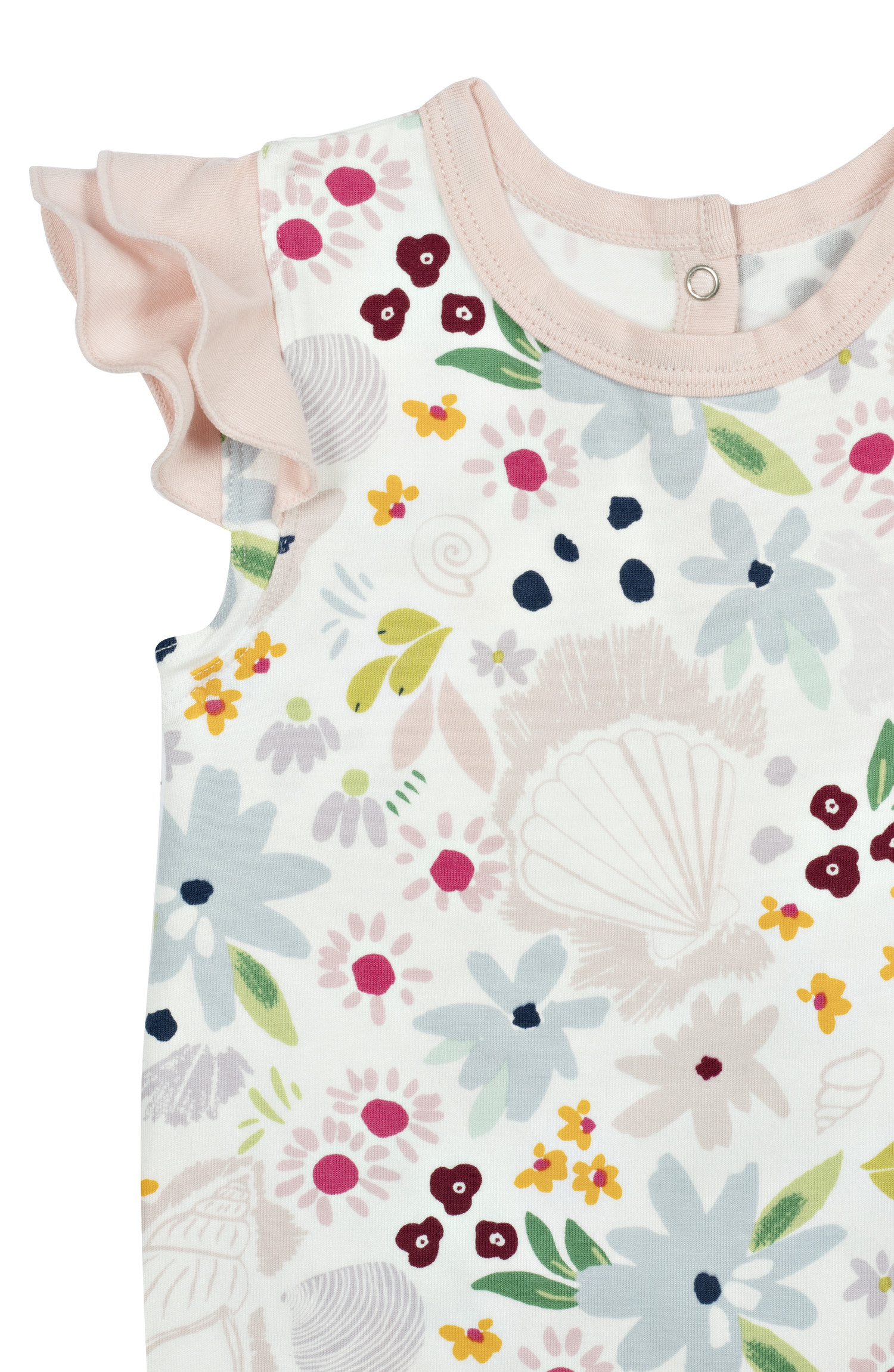 Romper Shell Floral La Petite Penderie